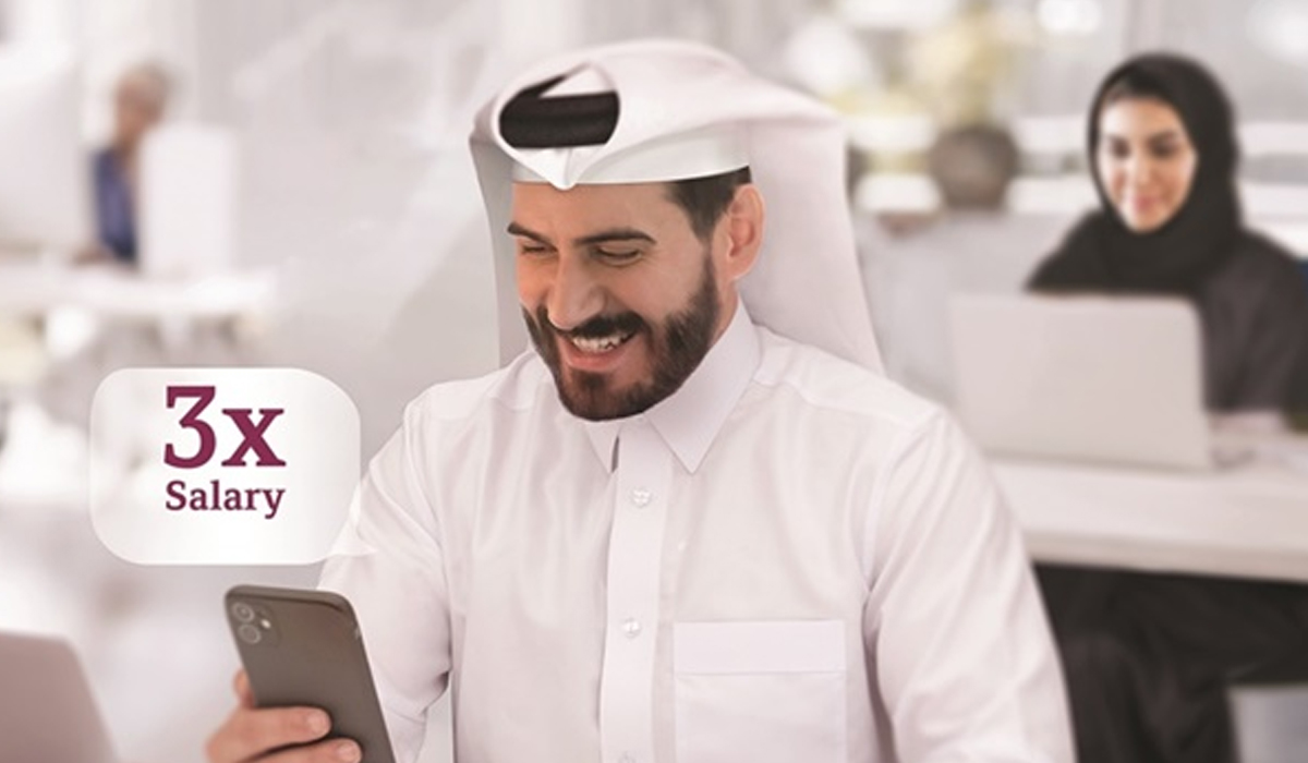 QNB First Launches  Triple your Salary Campaign
